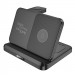 БЗУ Hoco CQ7 Fold Charge 3-in-1 (Black)