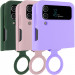 Чохол Foldables Silicone Cover Lakshmi (AAA) на Samsung Galaxy Z Flip4