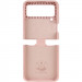 Фото Чохол Foldables Silicone Cover Lakshmi (AAA) на Samsung Galaxy Z Flip4 (Рожевий / Pink Sand) в маназині vchehle.ua