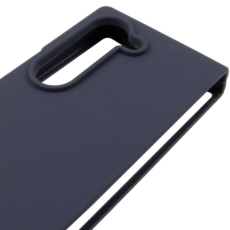 Чохол Foldables Silicone Cover Lakshmi (AAA) на Samsung Galaxy Z Fold5 (Темно-синій / Midnight blue) в магазині vchehle.ua