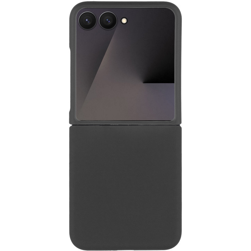 Фото Чохол Foldables Silicone Cover Lakshmi (AAA) на Samsung Galaxy Z Flip7 (Чорний / Black) на vchehle.ua