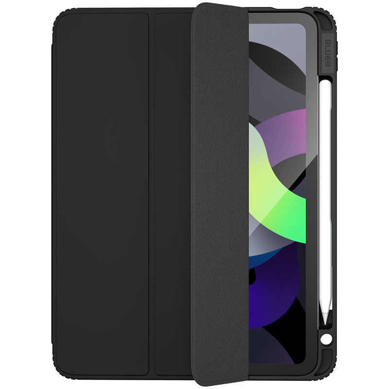 Чехол-книжка BlueO Ape Case для Apple iPad 10.9" (2022-24) / 11" (A16) 2025 (Черный)