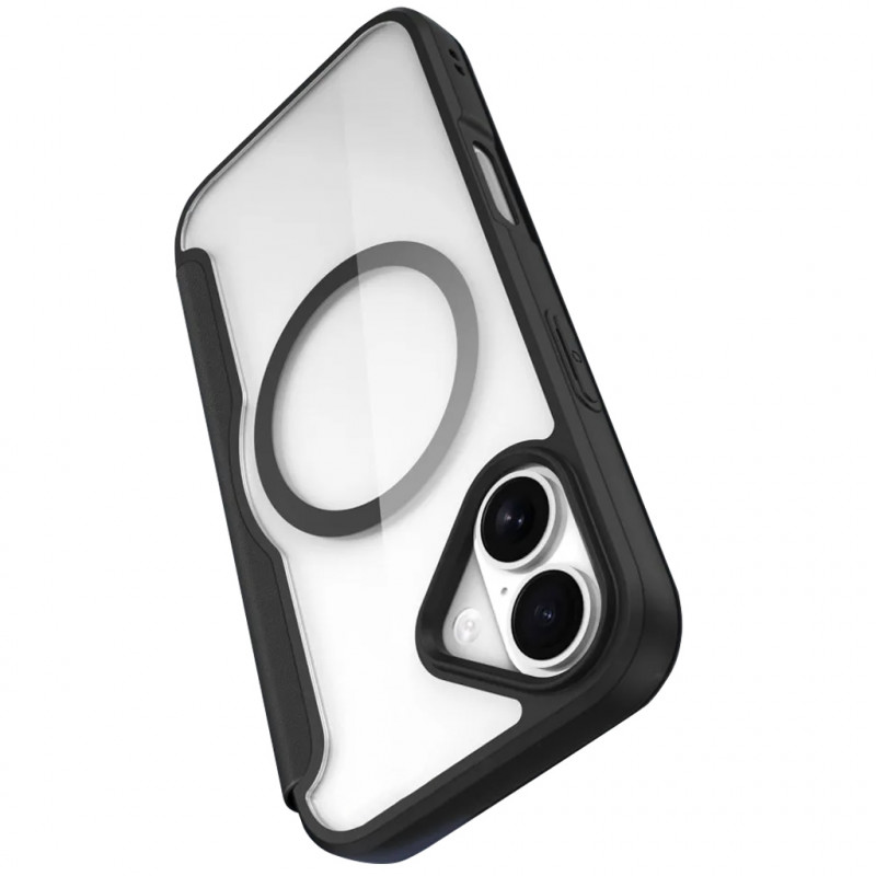 Замовити Чохол-книжка Dux Ducis Skin X Pro with Magnetic safe на Apple iPhone 17 (6.3") (Black) на vchehle.ua