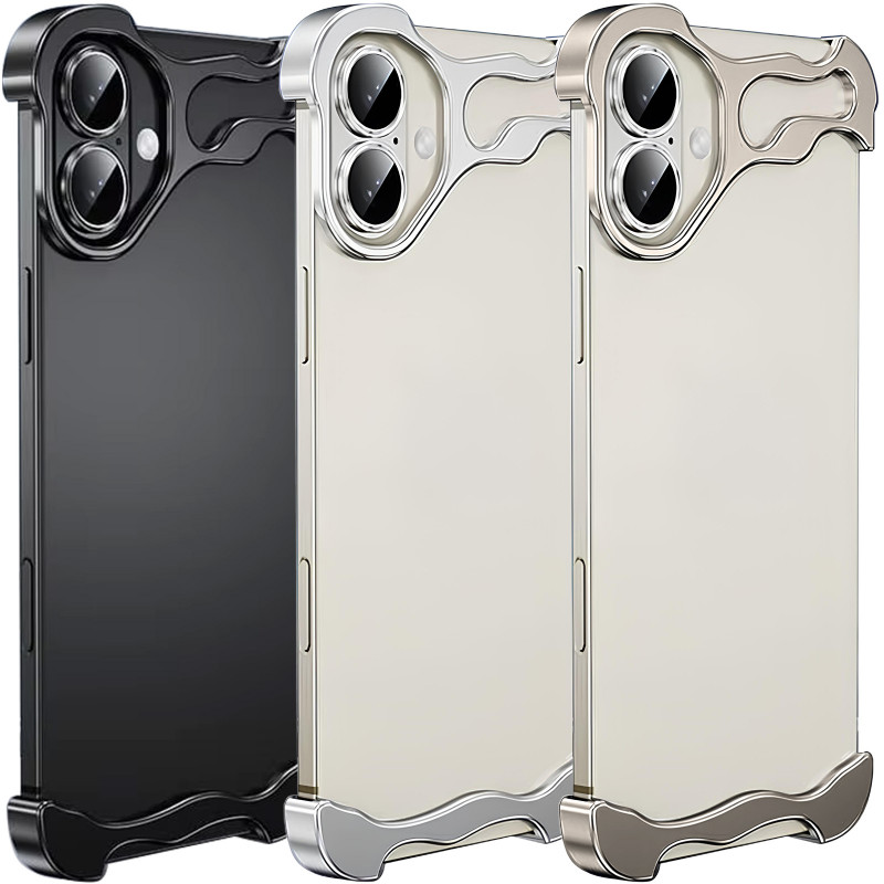 Чехол Minimalist Metal Bumper для Apple iPhone 17 (6.3")