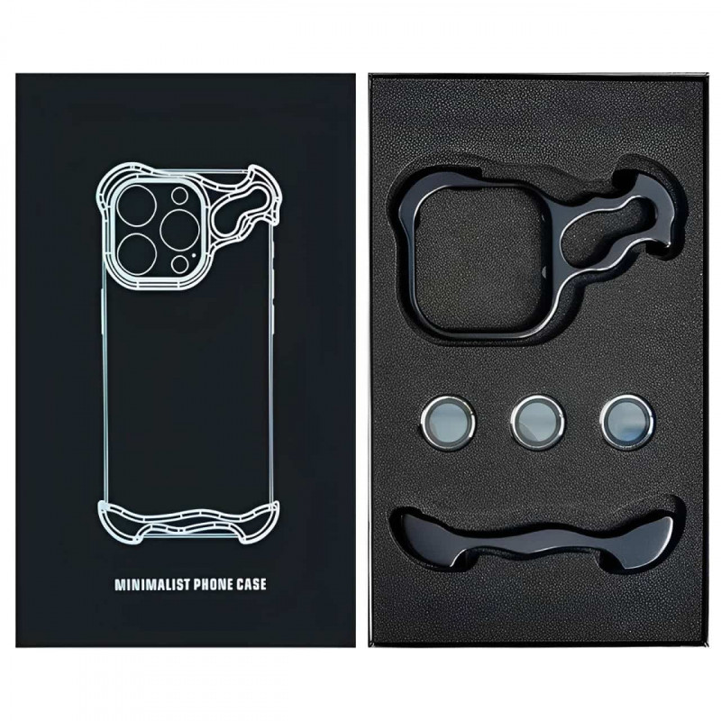 Фото Чехол Minimalist Metal Bumper для Apple iPhone 17 (6.3") на vchehle.ua