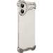 Чехол Minimalist Metal Bumper для Apple iPhone 17 (6.3") (Titanium Gray)