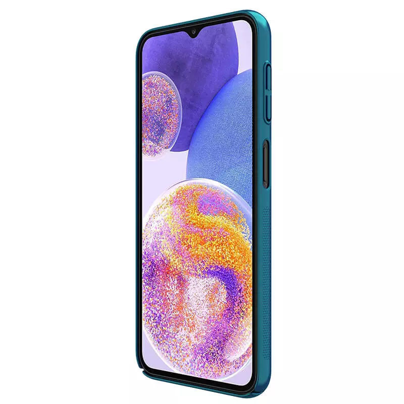 Чохол Nillkin Matte на Samsung Galaxy A24 4G (Бірюзовий / Peacock blue) в магазині vchehle.ua
