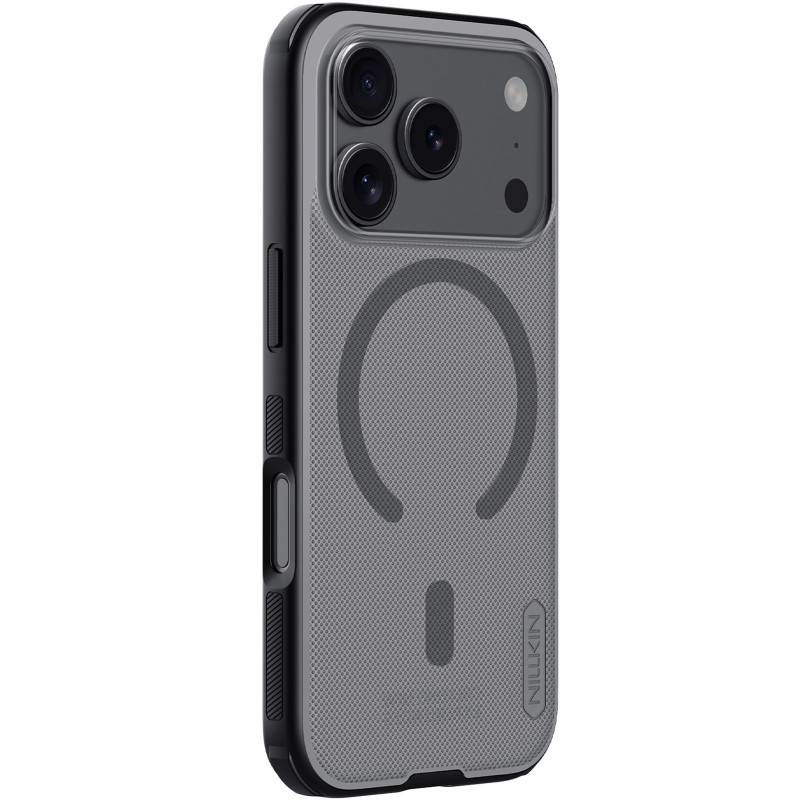 Чехол Nillkin Matte Magnetic Pro для Apple iPhone 17 Pro (6.3") (Transparent black)