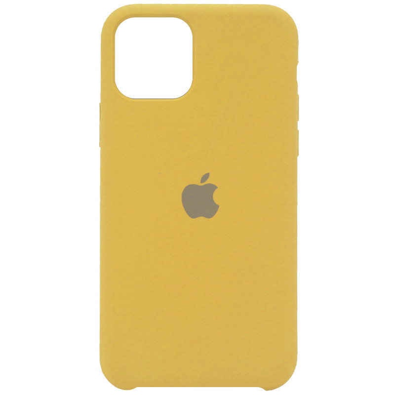 Чехол Silicone Case (AA) для Apple iPhone 11 Pro Max (6.5") (Золотой / Gold)