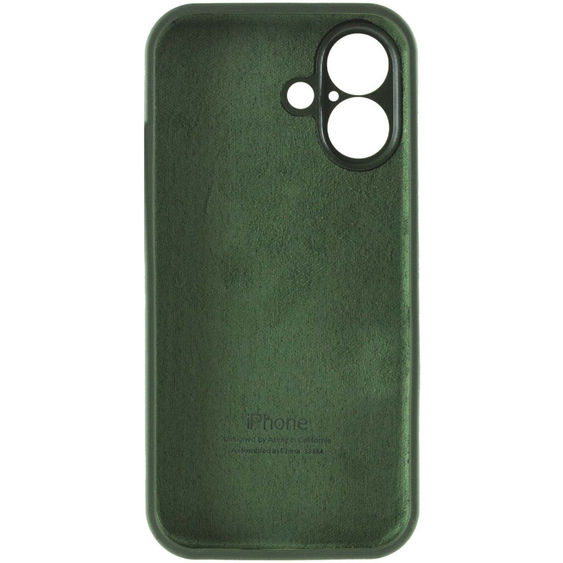 Замовити Чохол Silk Full Camera Protective (AA) на Apple iPhone 16 (6.1") (Зелений / Cyprus Green) на vchehle.ua