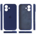 Чохол Silk Full Camera Protective (AA) на Apple iPhone 16 (6.1") (Синій / Deep navy) в магазині vchehle.ua
