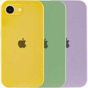 Чехол Silicone Case Full Camera Protective (AA) для Apple iPhone 16e (6.1")