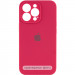Чехол Silicone Case Full Camera Protective (AA) для Apple iPhone 17 Pro Max (6.9") (Красный / Rose Red)