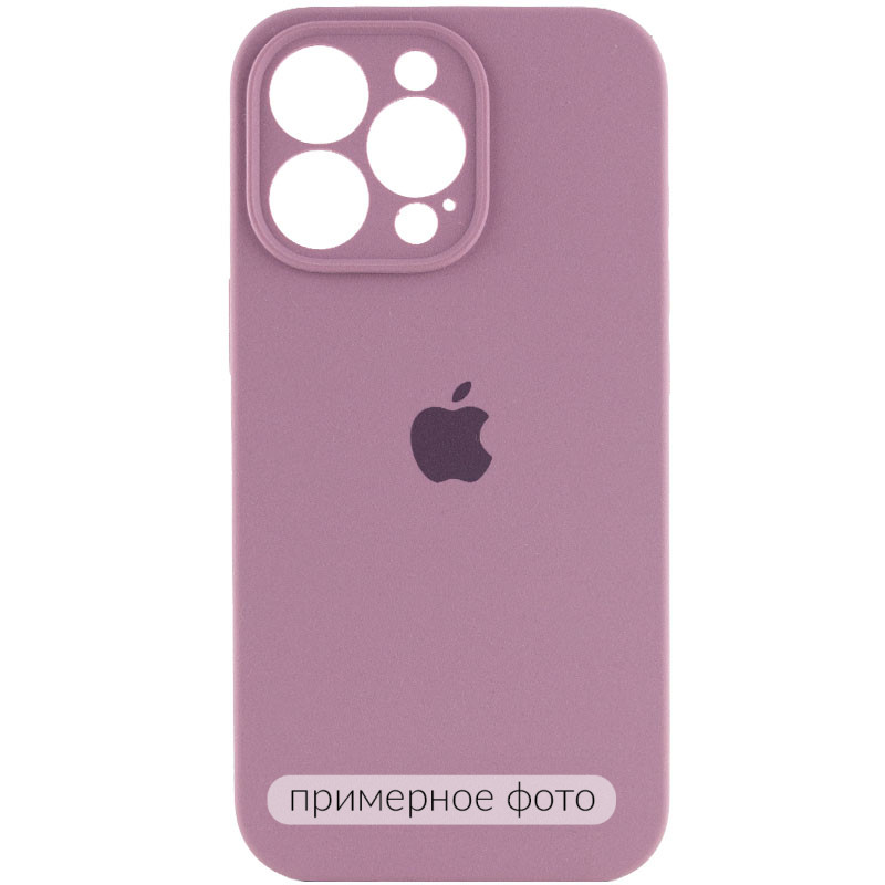 Чехол Silicone Case Full Camera Protective (AA) для Apple iPhone 17 Pro Max (6.9") (Лиловый / Lilac Pride)