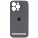 Чехол Silicone Case Full Camera Protective (AA) для Apple iPhone 17 Pro Max (6.9") (Серый / Dark Gray)