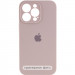 Чехол Silicone Case Full Camera Protective (AA) для Apple iPhone 17 Pro Max (6.9") (Серый / Lavender)