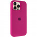 Чохол Silicone Case Full Protective (AA) на Apple iPhone 13 Pro (6.1") (Малиновий / Dragon Fruit)