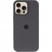 Фото Чохол Silicone Case Full Protective (AA) на Apple iPhone 14 Pro (6.1") (Сірий / Dark Grey) на vchehle.ua