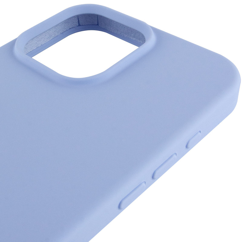 Чехол Silicone Case Full Protective (AA) для Apple iPhone 14 Pro Max (6.7") (Голубой / Lilac Blue) в магазине vchehle.ua