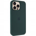 Чохол Silicone Case Full Protective (AA) на Apple iPhone 14 Pro Max (6.7") (Зелений / Forest green)