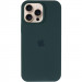 Фото Чехол Silicone Case Full Protective (AA) для Apple iPhone 14 Pro Max (6.7") (Зеленый / Forest green) на vchehle.ua