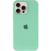 Фото Чохол Silicone Case Full Protective (AA) на Apple iPhone 14 Pro Max (6.7") (Зелений / Pistachio) на vchehle.ua