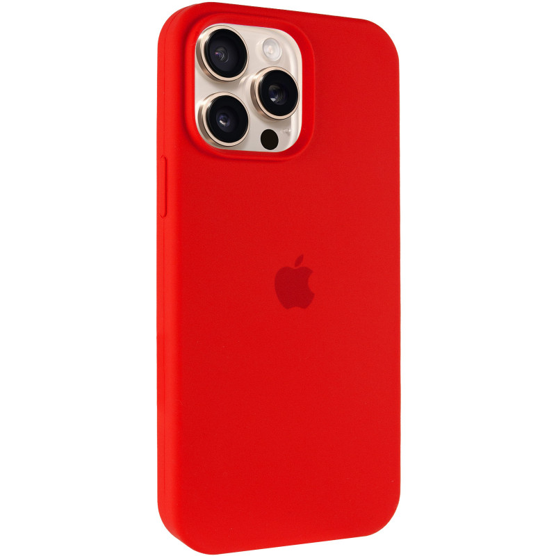Чехол Silicone Case Full Protective (AA) для Apple iPhone 14 Pro Max (6.7") (Красный / Red)