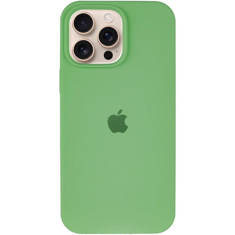 Фото Чохол Silicone Case Full Protective (AA) на Apple iPhone 14 Pro Max (6.7") (М'ятний / Mint) на vchehle.ua