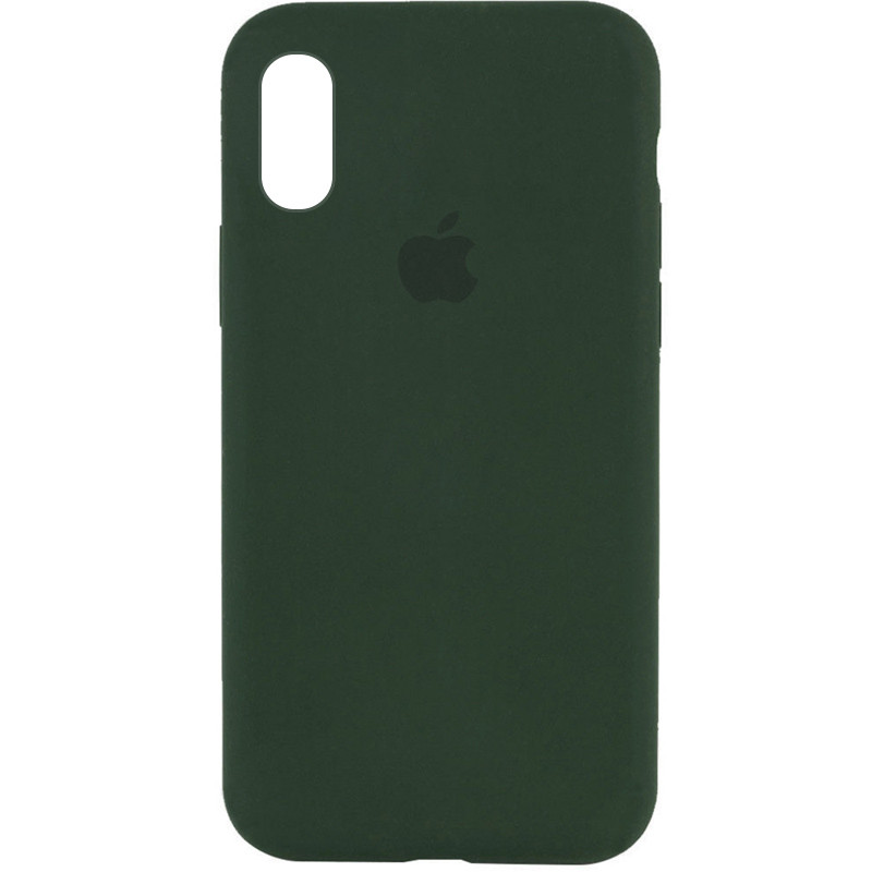 Чехол Silk Full Protective (AA) для Apple iPhone XR (6.1") (Зеленый / Cyprus Green)