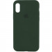 Чехол Silk Full Protective (AA) для Apple iPhone XR (6.1") (Зеленый / Cyprus Green)