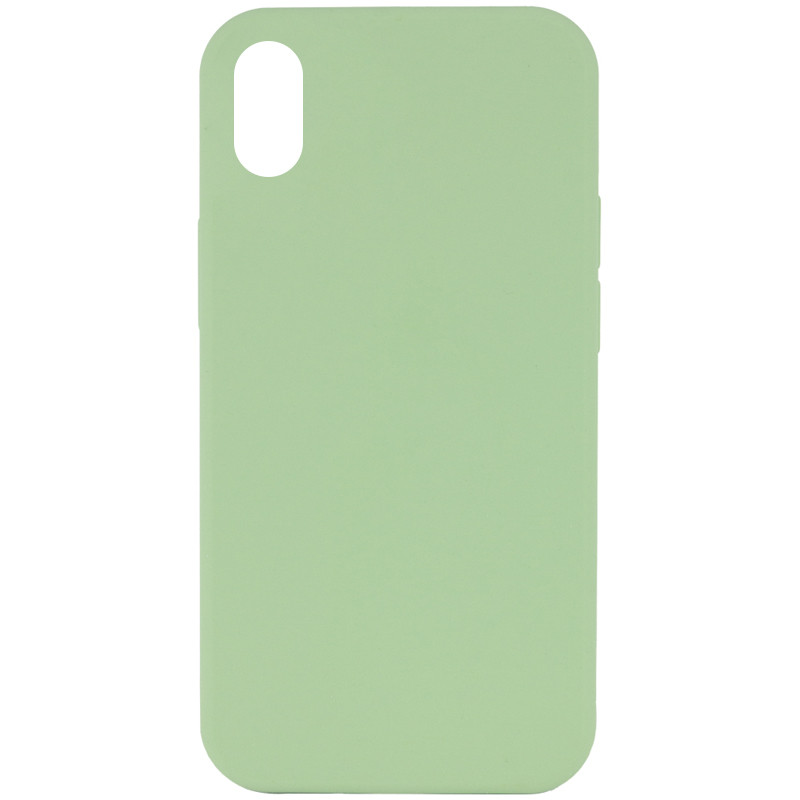 Чехол Silk Full Protective (AA) NO LOGO для Apple iPhone XR (6.1") (Мятный / Mint)