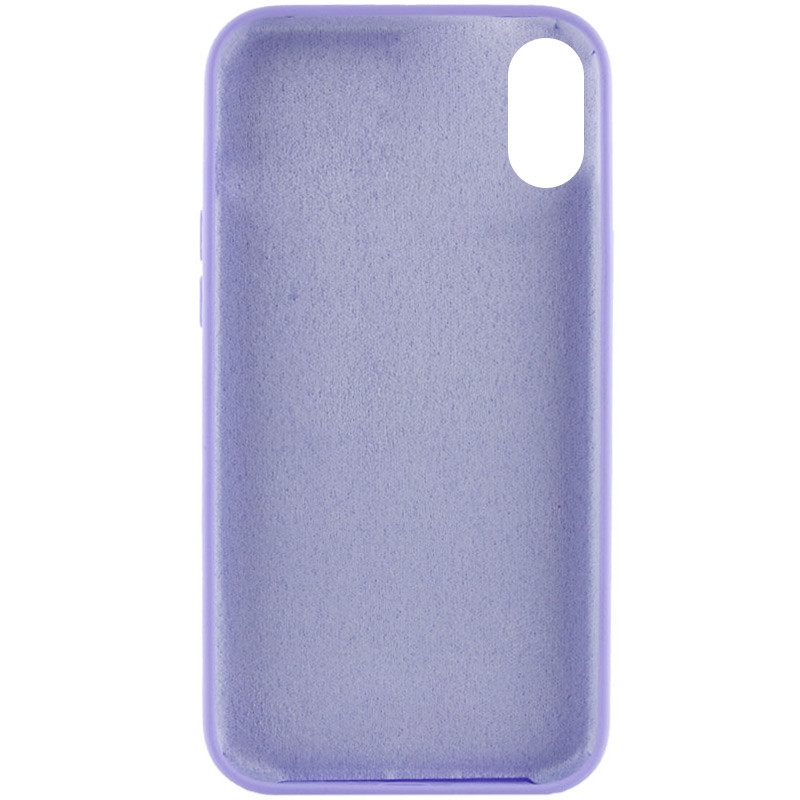 Фото Чехол Silk Full Protective (AA) NO LOGO для Apple iPhone XR (6.1") (Сиреневый / Dasheen) на vchehle.ua