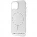 Чехол Silk Full Protective (AA) NO LOGO with Magnetic Fit для Apple iPhone 17 (6.3") (Белый / White)