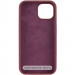 Фото Чехол Silk Full Protective (AA) NO LOGO with Magnetic Fit для Apple iPhone 17 (6.3") (Бордовый / Plum) на vchehle.ua