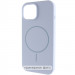 Чехол Silk Full Protective (AA) NO LOGO with Magnetic Fit для Apple iPhone 17 (6.3") (Голубой / Lilac Blue)