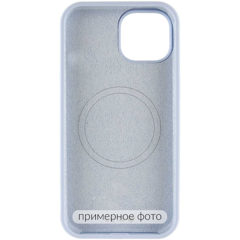 Фото Чехол Silk Full Protective (AA) NO LOGO with Magnetic Fit для Apple iPhone 17 (6.3") (Голубой / Lilac Blue) на vchehle.ua