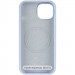 Фото Чехол Silk Full Protective (AA) NO LOGO with Magnetic Fit для Apple iPhone 17 (6.3") (Голубой / Lilac Blue) на vchehle.ua
