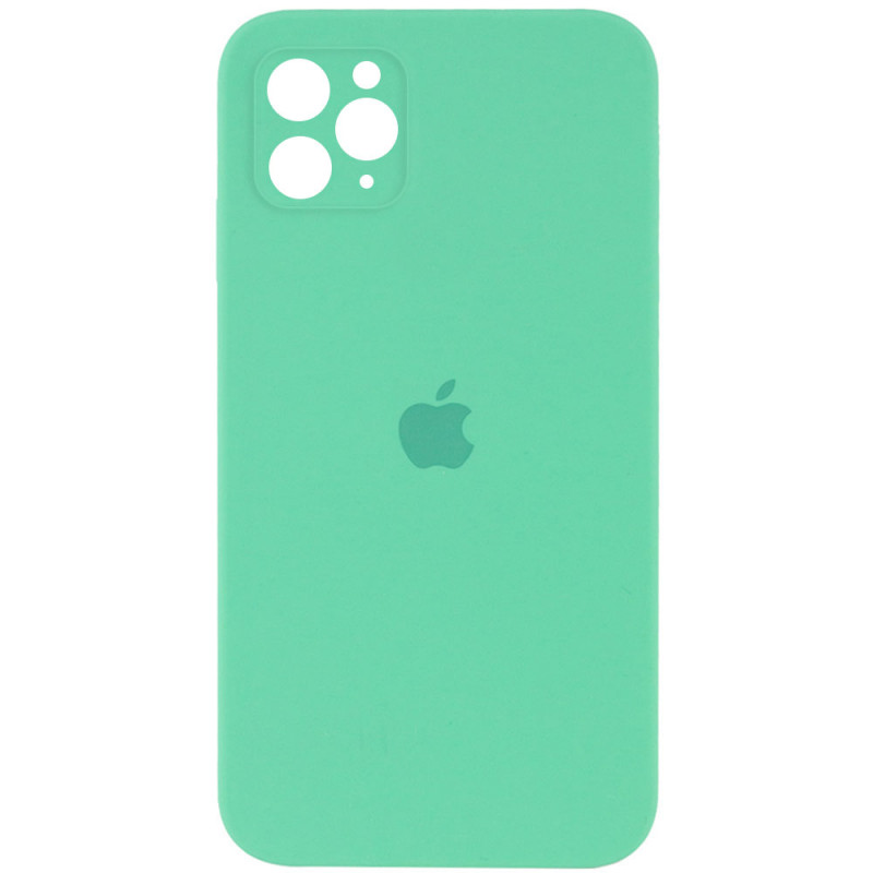 Чохол Silk Square Full Camera Protective (AA) на Apple iPhone 11 Pro Max (6.5") (Зелений / Spearmint)