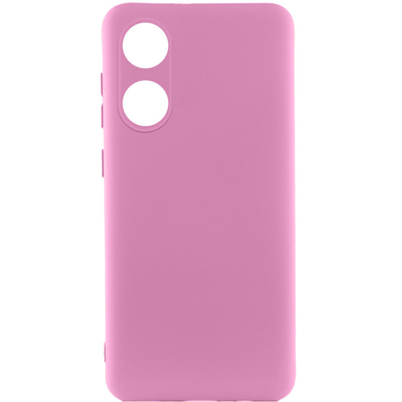 Чохол Silicone Cover Lakshmi Full Camera (A) на Oppo A58 4G (Рожевий / Pink)