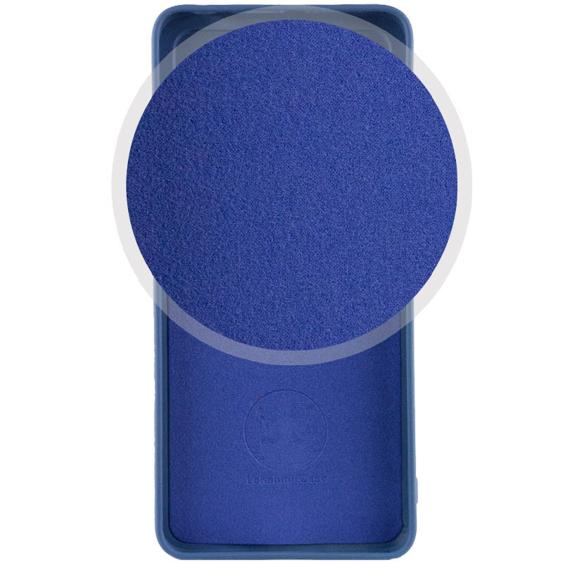 Фото Чохол Silicone Cover Lakshmi Full Camera (A) на Oppo A58 4G (Синій / Navy Blue) на vchehle.ua