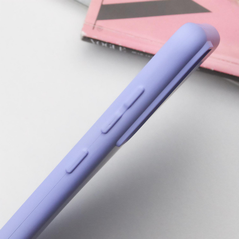 Чохол Silicone Cover Lakshmi Full Camera (A) на Samsung Galaxy S22+ (Бузковий / Dasheen) в магазині vchehle.ua