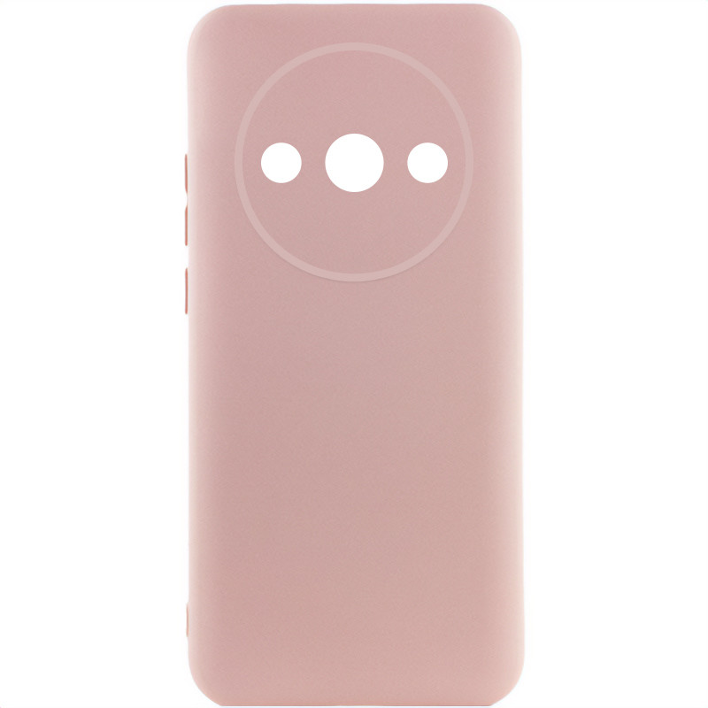 Чохол Silicone Cover Lakshmi Full Camera (A) на Xiaomi Redmi A3 (Рожевий / Pink Sand)