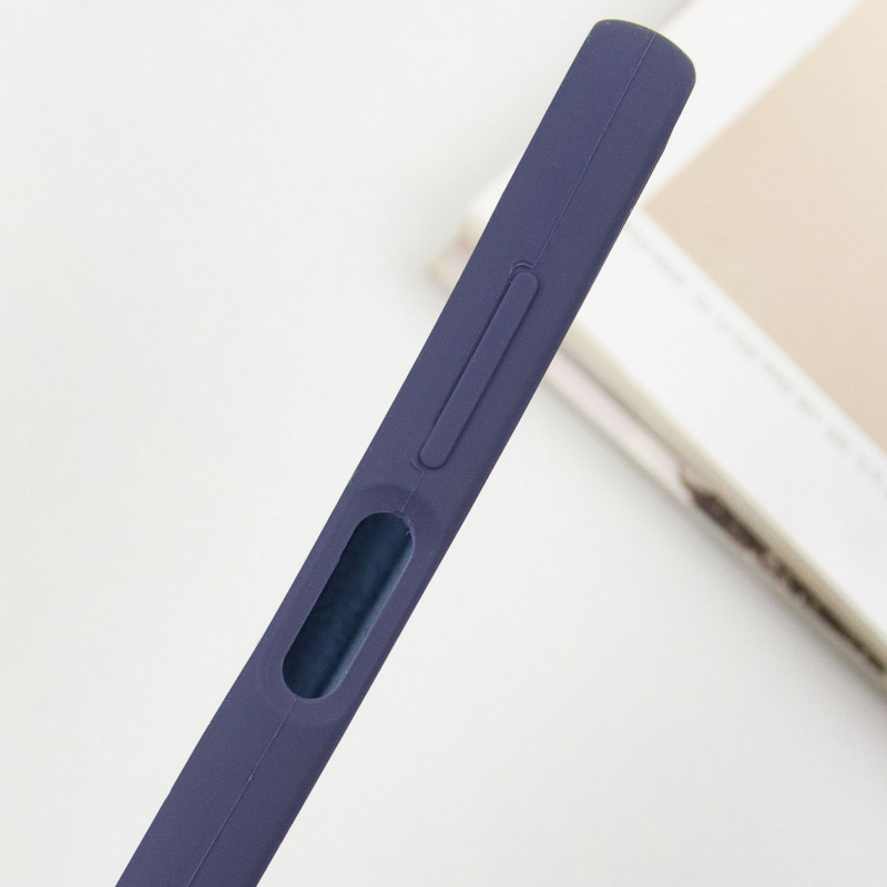 Купить Чехол Silicone Cover Lakshmi Full Camera (AA) для Samsung Galaxy A14 4G/5G (Синий / Midnight Blue) на vchehle.ua