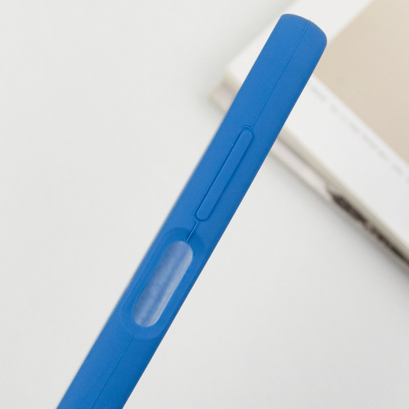 Купить Чехол Silicone Cover Lakshmi Full Camera (AA) для Samsung Galaxy A14 4G/5G (Синий / Navy Blue) на vchehle.ua