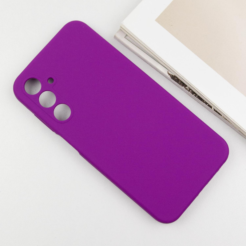 Фото Чохол Silicone Cover Lakshmi Full Camera (AA) на Samsung Galaxy A14 4G/5G (Фіолетовий / Purple) в маназині vchehle.ua