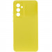 Чехол Silicone Cover Lakshmi Full Camera (AA) для Samsung Galaxy A34 5G (Желтый / Flash)