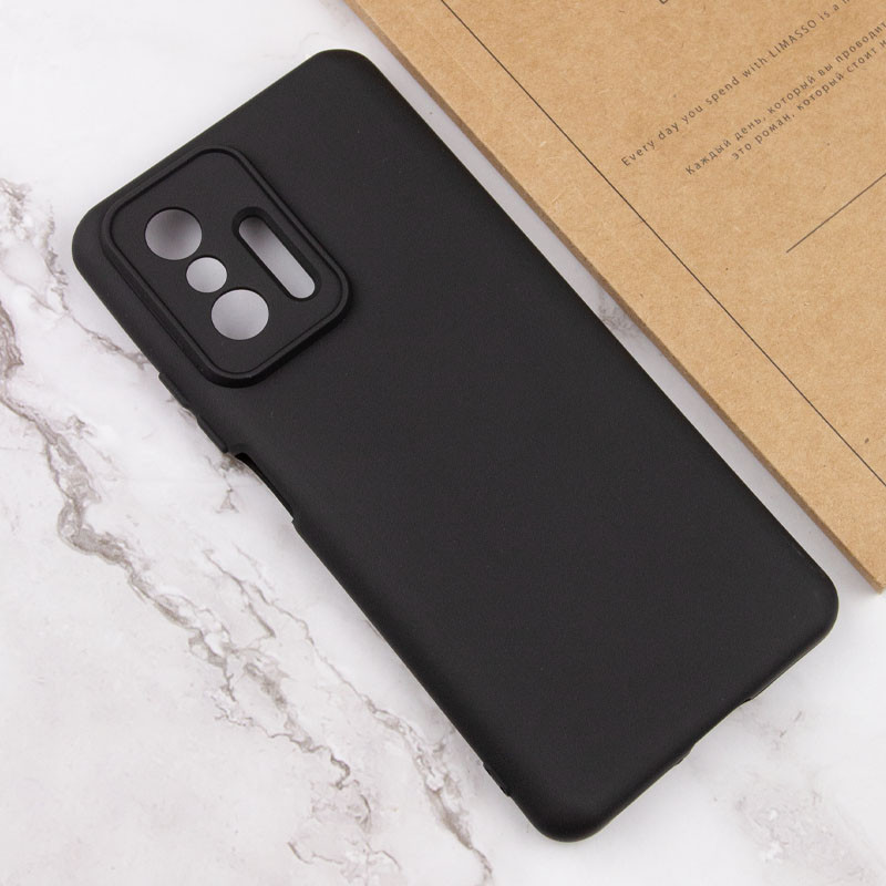 Чехол Silicone Cover Lakshmi Full Camera (AA) для Xiaomi 11T / 11T Pro (Черный / Black) в магазине vchehle.ua