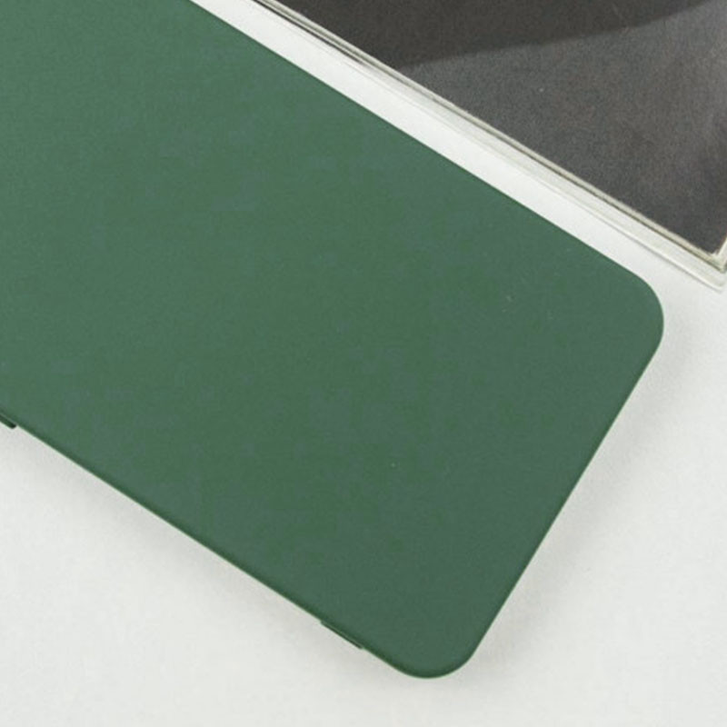 Фото Чехол Silicone Cover Lakshmi Full Camera (AA) для Xiaomi Poco X7 Pro (Зеленый / Dark green) на vchehle.ua