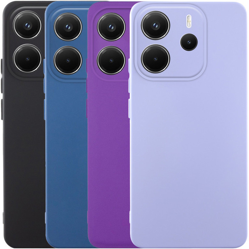 Чехол Silicone Cover Lakshmi Full Camera (AA) для Xiaomi Redmi Note 14 4G (Europe version)