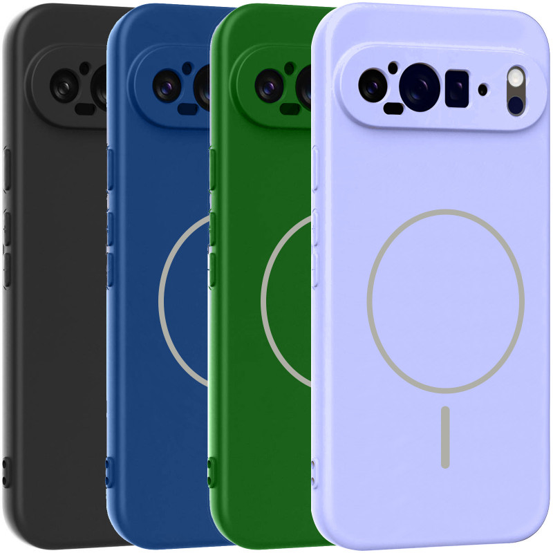 Чехол Silicone Cover Lakshmi Full Camera (AA) with Magnetic Fit для Google Pixel 9 Pro XL